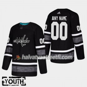 Lasten NHL Washington Capitals Pelipaita Custom 2019 All-Star Adidas Musta Authentic